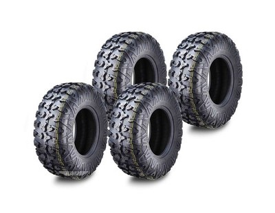 Free Country Set 4 HD 8PR UTV ATV Tires 26x9-12 26x9x12 w/Featured Full Side ...