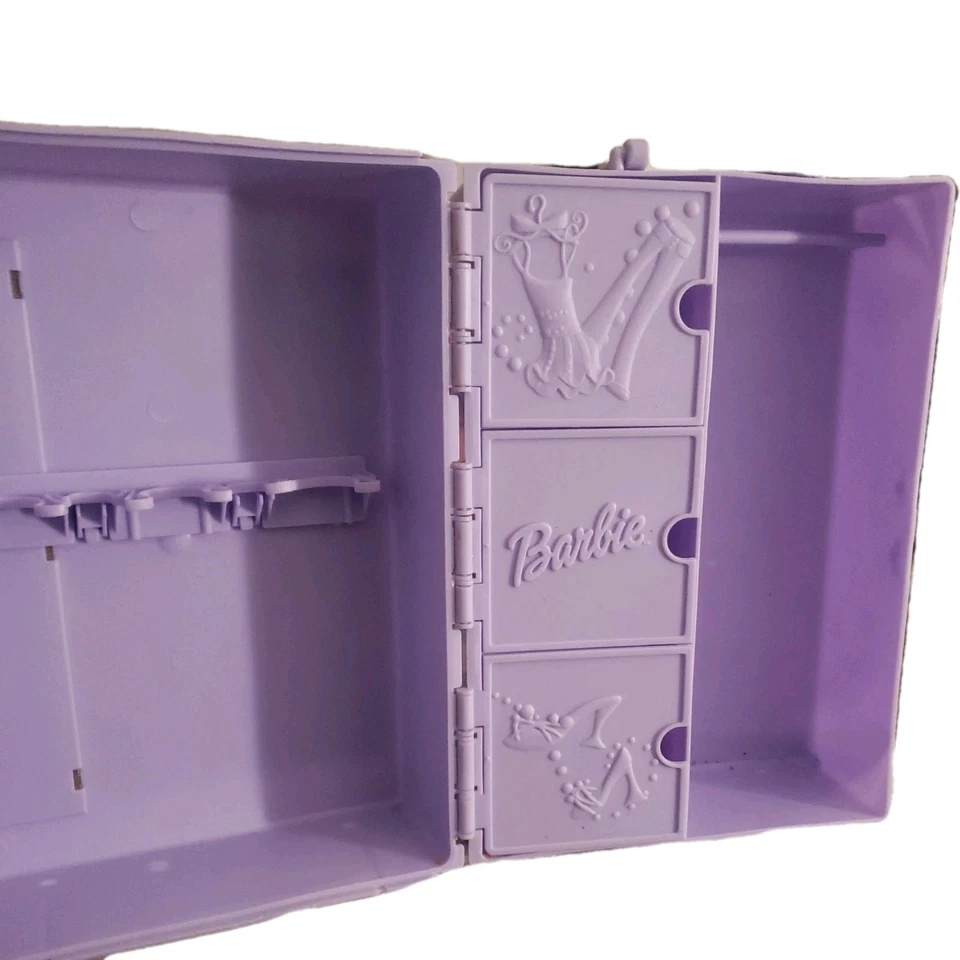 Estuche de transporte Barbie Lago de los Cisnes usado buen estado falta panel Foto 2 de 3