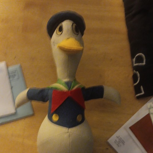 Vintage DONALD DUCK DOLL 1934 Knickerbocker With COA. Disney