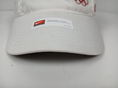 Official Team USA Beijing Olympic Nike Hat white 5 panel cap embroidery Women's - Picture 11 of 20