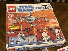 LEGO Star Wars Separatist Spider Droid 7681 Complete Set w/Box & Minifigures