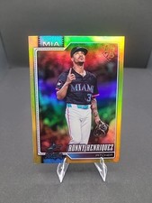 2026 Topps Series 1 Ronny Henriquez Yellow Rainbow Foil #/399- Miami