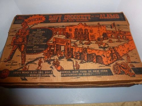 MARX DAVY CROCKETT AT THE ALAMO PLAYSET #3544