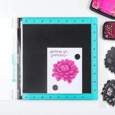 Stamp Positioning Tool Stamp Positioner Perfect Stamping Tool for Diy Scrapbook