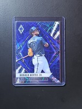 2021 Panini Chronicles - Phoenix Ronald Acuña Jr. #8 Blue Velocity
