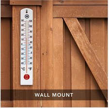 Solar Powered Weatherproof Thermometer