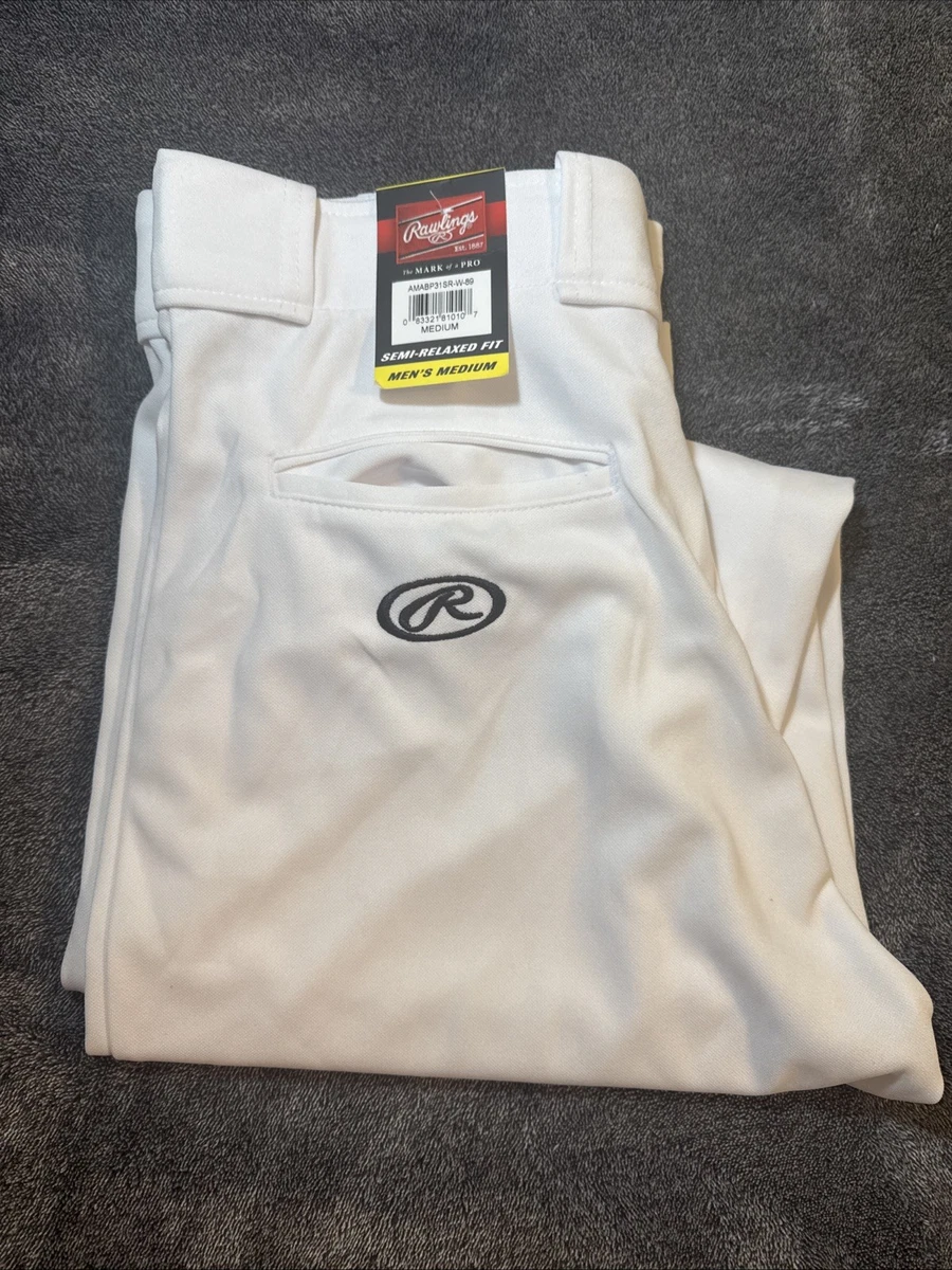 Pantalon De Baseball Rawlings Court Blanc Pour Homme | UK