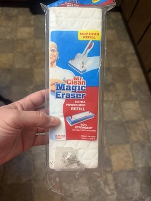 Mr. Clean Magic Eraser Extra Power Mop Refill Type A Heavy Duty Cleaning 1ct