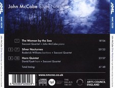 SACCONI QUARTET / RODERICK WILLIAMS / DAVID PYATT / JOHN MCCABE - JOHN MCCABE: S