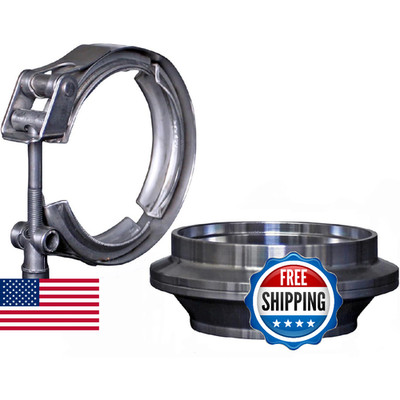 DEEPFLOW 3'' ID to 3.5'' ID Exhaust Pipe Reducer Adapter Coupler, 3 1/2 to 3 Inch 
