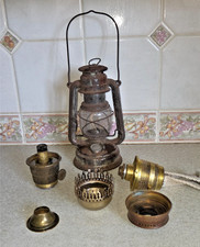 FEUERHAND 276 SILVER LANTERN , ALADDIN 23 BURNERS & SPARE PARTS
