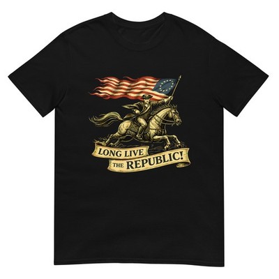 Minuteman Long Live The Republic USA 1776 2026 4th of July T-Shirt