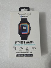 NuvoMed  Bluetooth Fitness Watch With Heart Rate Monitor New/Sealed!
