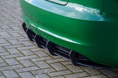 Performance diffuser with ribs for Rear Bumper Audi A3 8P S-Line 08-12