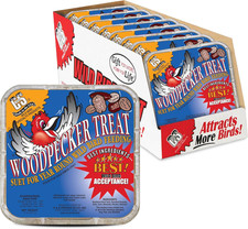 Woodpecker Suet Treat, Outdoor Wild Bird Food for Woodpeckers, Flickers and More