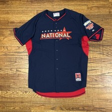 Majestic Jersey Mens 54 Blue Authentic Cool Base 2014 All Star National League