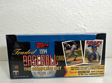 1994 Topps Traded Baseball Complete Set 132 Cards Factory Sealed MLB