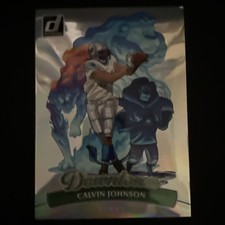 2025 Panini Donruss - Downtown! Calvin Johnson #4 Oversized