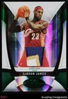 2009-10 Panini Certified Prime Emerald #107 LeBron James GAME USED PATCH 1/5