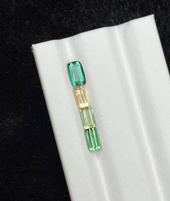 2.40 CT Natural Cut Multiple Color Tourmaline Lot loosegemstone from Afghanistan