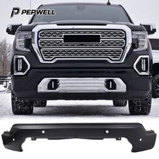 Primered Split Front Bumper Face Bar For 2019-2021 GMC Sierra 1500 & Sensor Hole