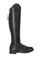 TuffRider Ladies Starter Back Zip Field Boots in Synthetic Leather Size 11 Wide
