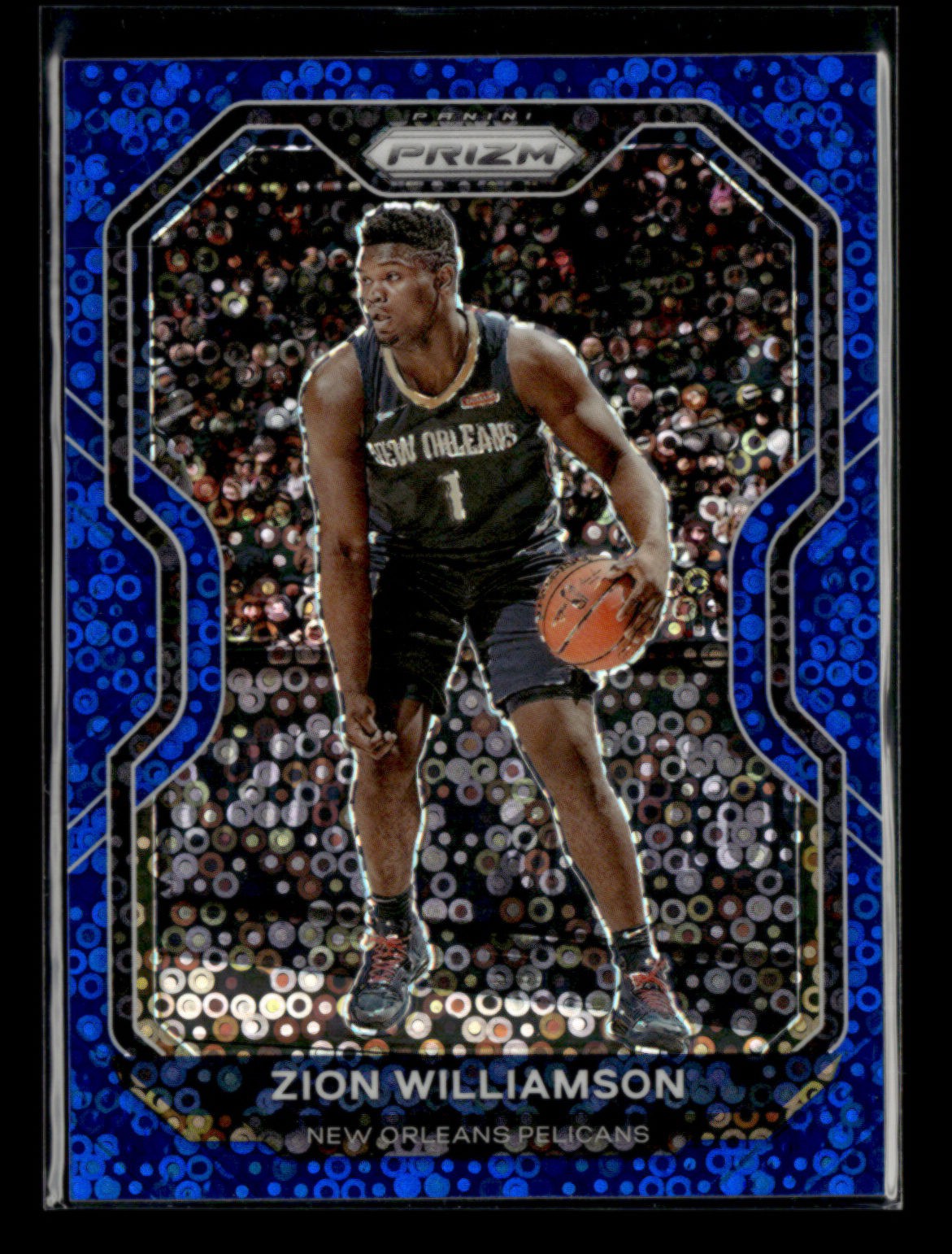 Zion Williamson 2020-21 Panini Prizm Basketball Blue Fast Break 120/175 [jm68