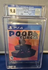 Poop Slinger PS4 Sealed Graded CGC  9.8 A++ Limited Only 84 Made.