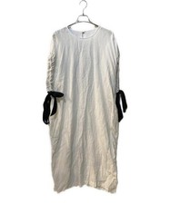 nest Robe          Linen volume dress white 01242-1514