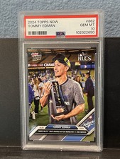 PSA 10 Tommy Edman 2024 Topps Now #862 NLCS MVP Los Angeles Dodgers WS Champs