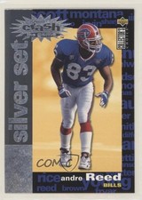 1995 Collector's Choice You Crash the Game Prizes Silver Set Andre Reed HOF 5ui