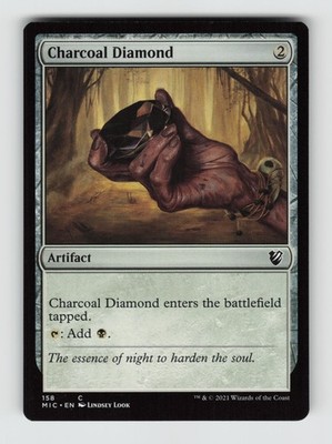 Charcoal Diamond*Non-Foil* Commander: Innistrad: Midnight Hunt 158 NM
