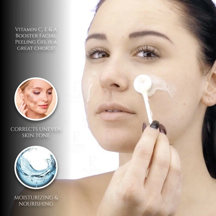 La Predire•Paris-Argan Oil Facial Peel Gel-Vitamins E & A,Collagen,Aloe-Amazing! - Image 2 of 4