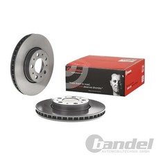 2X BREMBO Disques de Frein 286mm Aéré Internement Avant Pour Volvo S60 S80 V70