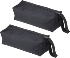 10" Zipper Tool Pouch, 2 Pack Multipurpose Tool Bag Waterproof Tote Bag Storage