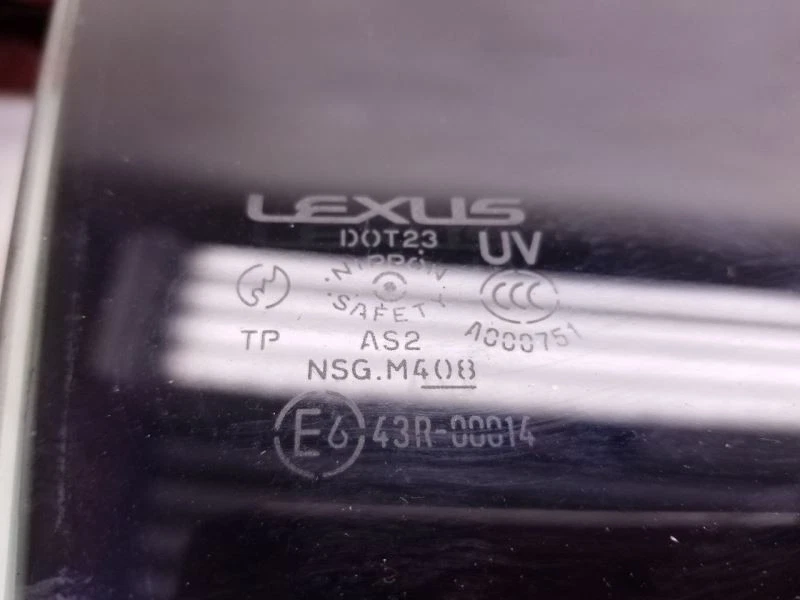 Cristal puerta trasera derecha pasajero para LEXUS ES350 07-12 Foto 4 de 4