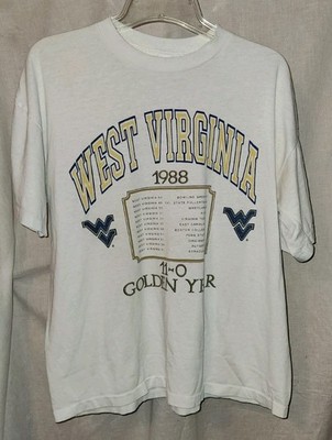 VTG Single Stitch Belton West Virginia 1988 The Golden Year Football 11-0 TShirt