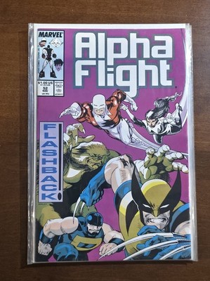 Buy 2 Get 1 FREE - Alpha Flight #52 1987 Marvel Comics