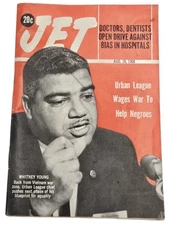 Hospital Bias Whitney Young Negro Era Black History Jet Magazine Aug. 18, 1966