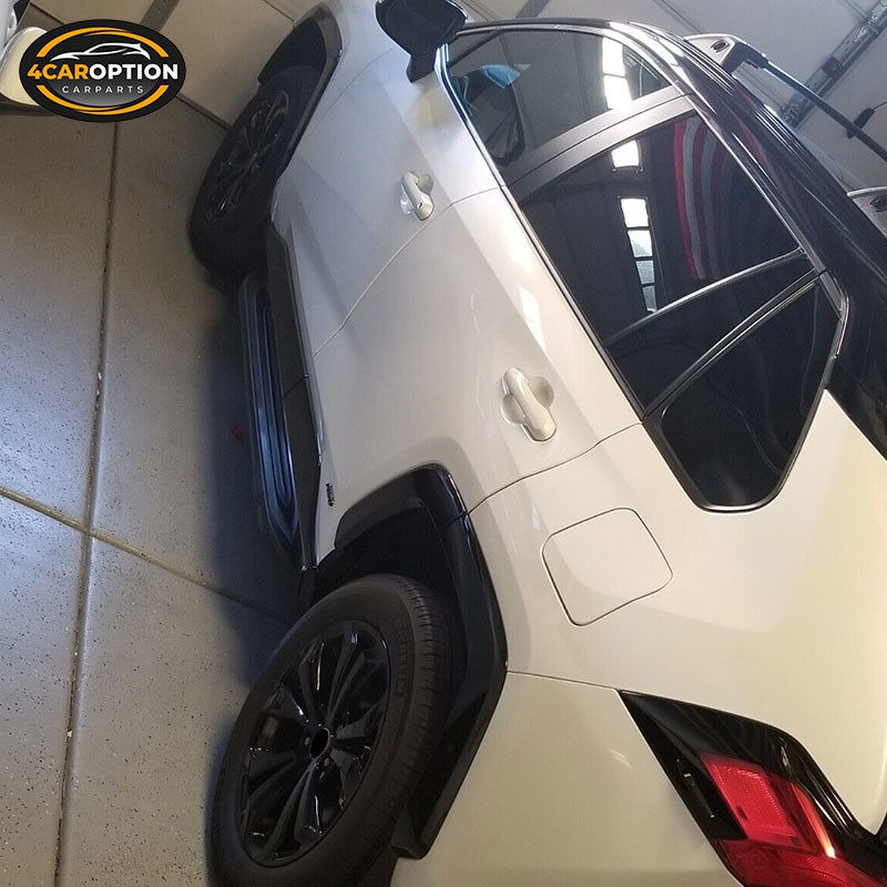 Fits 19-25 Toyota RAV4 OE Style Aluminum Running Boards Side Step Nerf Bar