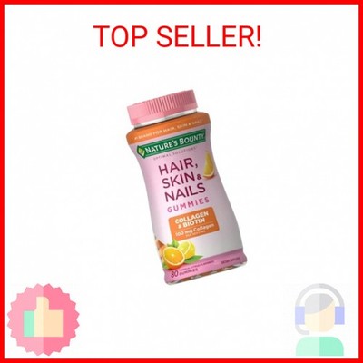 Nature's Bounty Optimal Solutions Hair, Skin & Nails with Biotin and Collagen, C