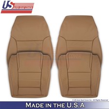 1994-1998 Fits Ford Mustang Leatherette Front Replacement Seat Covers Saddle 1994-1998 Fits Ford Mustang Leatherette Front Replacement Seat Covers Saddle