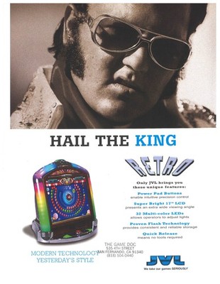 Retro iTouch Touch Screen JVL Video Arcade Flyer / Brochure / Ad - Excellent