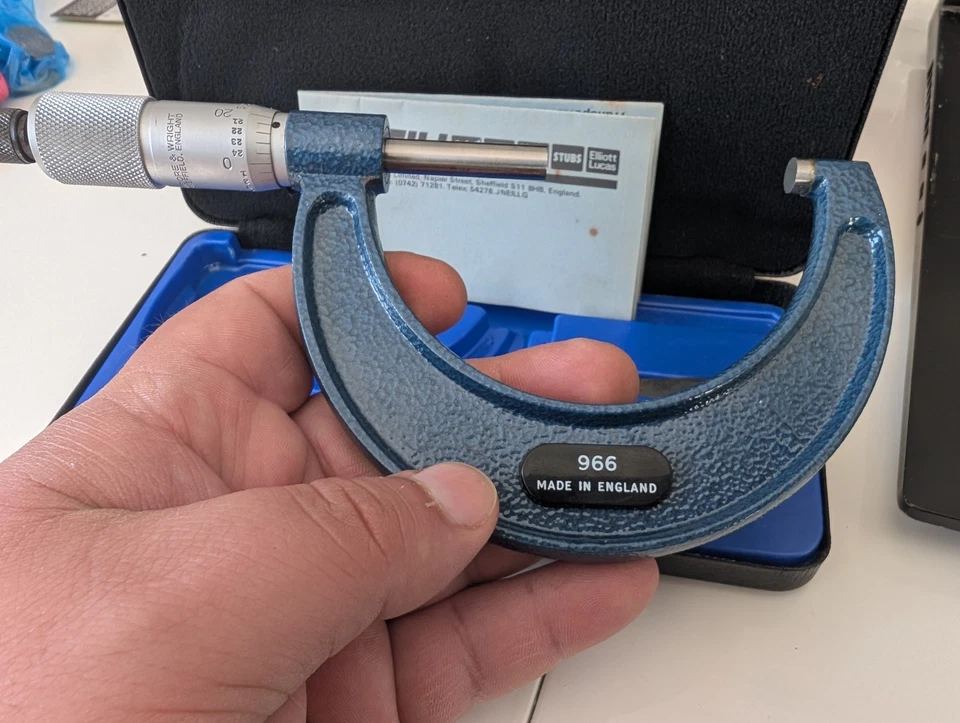 Moore & Wright 2-3 inch 0.001in External Micrometer Gauge - Image 2 of 3