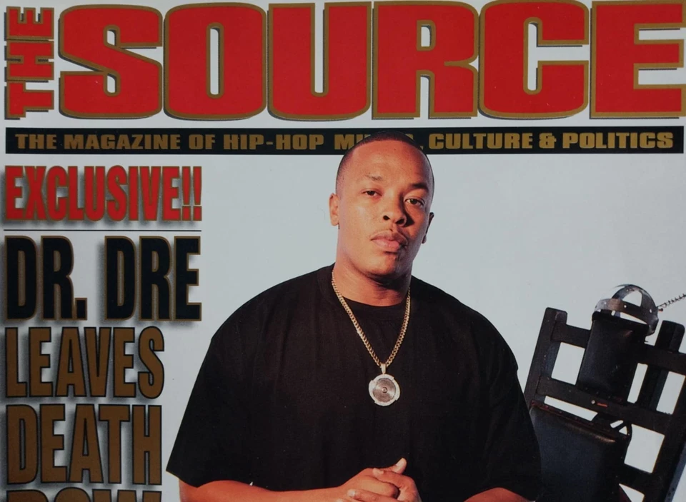THE SOURCE MAGAZINE JULY 1996 NO. 82 DR. DRE LEAVES DEATH ROW RARE - Image 2 of 4