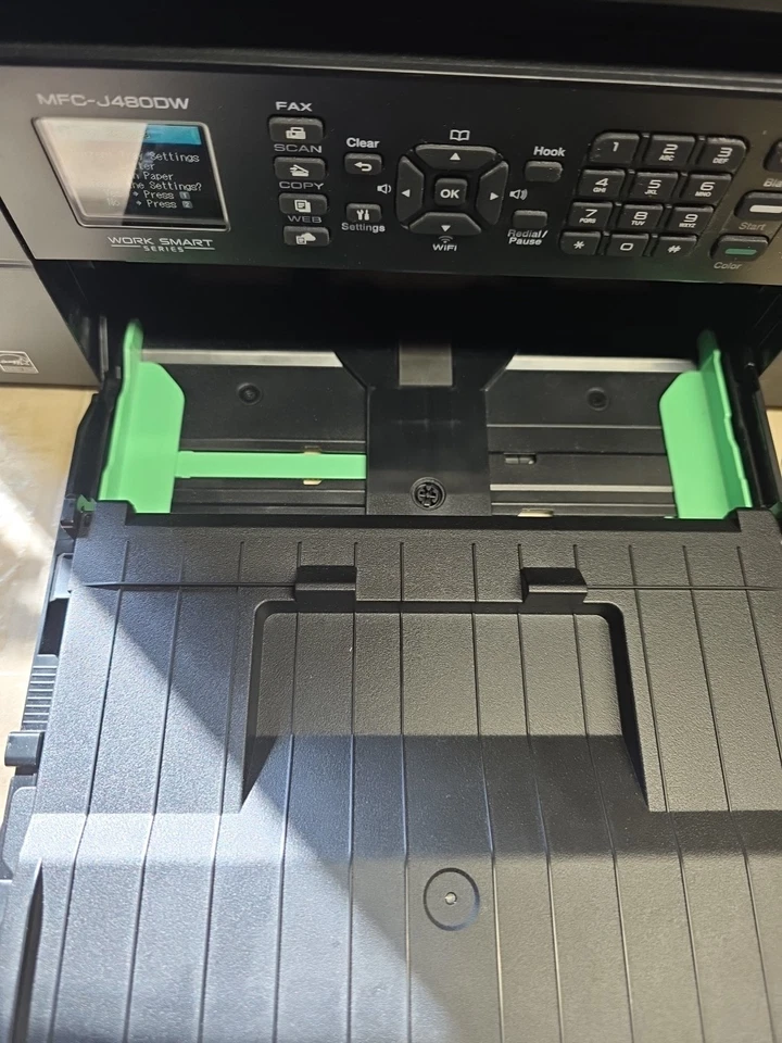 Brother MFC-J480DW InkJet All-In-One Color Printer Test Printed - Image 2 of 4