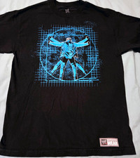 RARE CHRIS JERICHO Y2J LIGHT IT UP SHIRT M WWF WWE NJPW TNA AEW BULLET CLUB