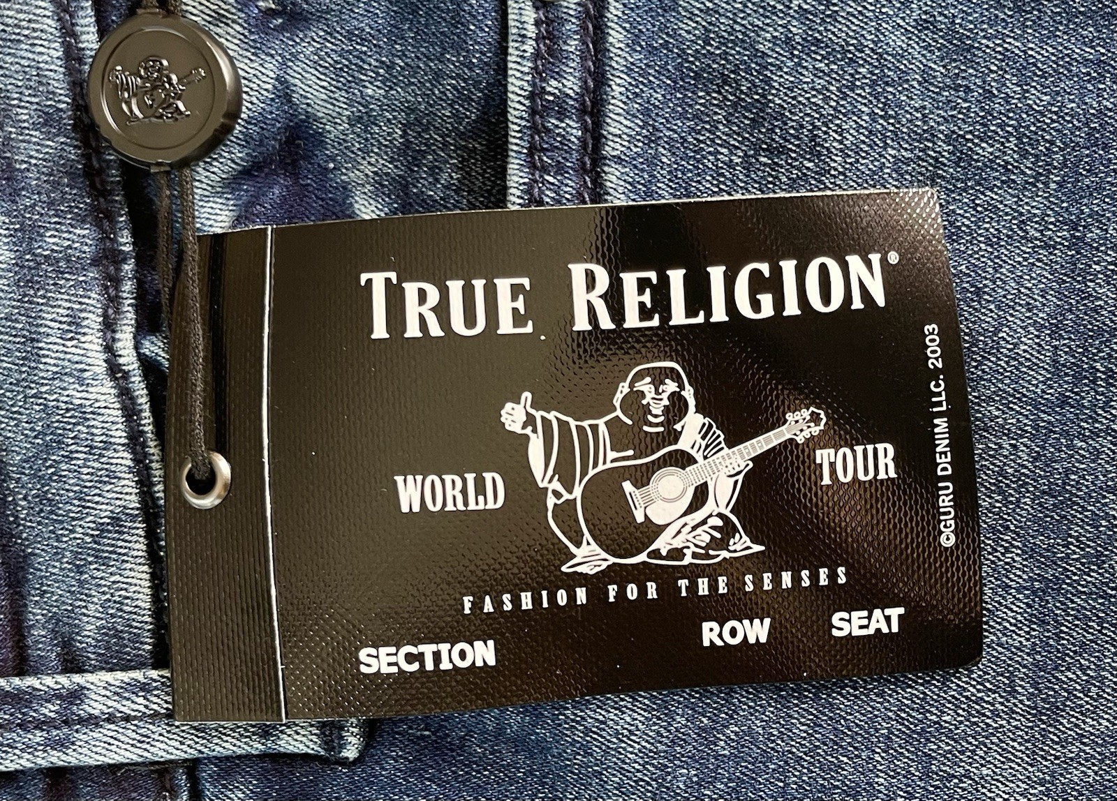 True Religion Jeans Jennie Curvy Size 29 Medium Twilight Denim NWT $159 thumbnail 7