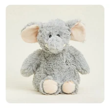 Warmies Heatable, Chill-able & Weighted Stuffed Animals, Plush Gray Elephant NWT