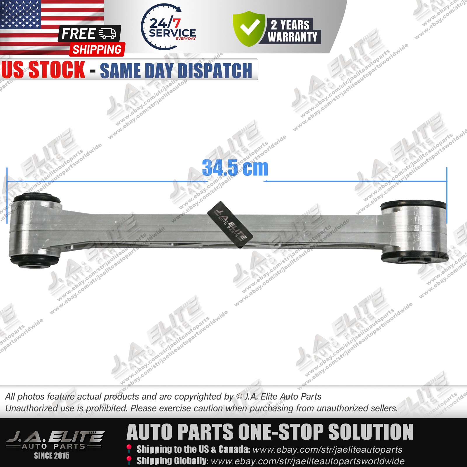 Engine Mount Arm (Long) fits McLaren 570S GT 625 650 12C, 14FA047CP